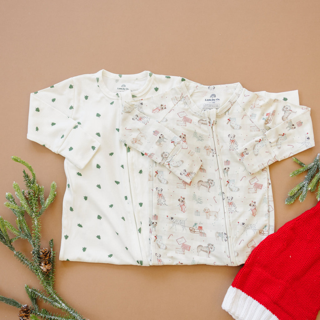 Santa Paws Bamboo Zippy Pajamas