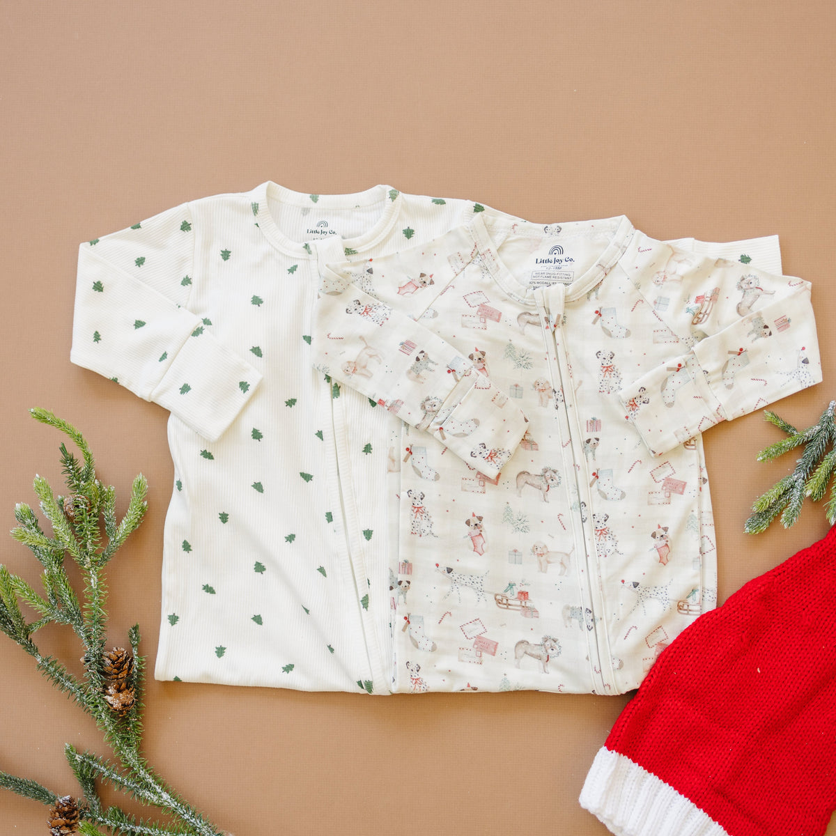Santa Paws Bamboo Zippy Pajamas